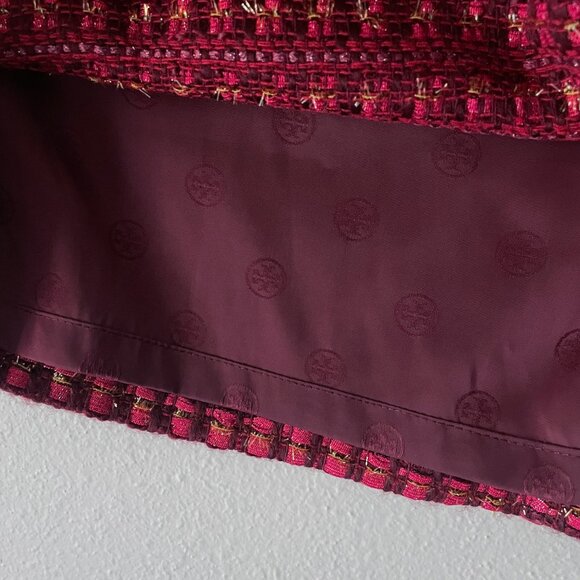 Tory Burch Victory Skirt Size 12 - Picture 13 of 15